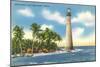 Cape Florida Lighthouse, Miami, Florida-null-Mounted Art Print