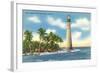 Cape Florida Lighthouse, Miami, Florida-null-Framed Art Print