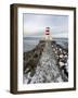 Cape Gardskagi with Lighthouse During Winter on the Reykjanes Peninsula. Iceland-Martin Zwick-Framed Photographic Print