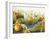 Cape Gooseberries, Physalis, Wood, Board, Brown, Orange-Axel Killian-Framed Photographic Print