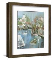 Cape Harbor-Albert Swayhoover-Framed Art Print