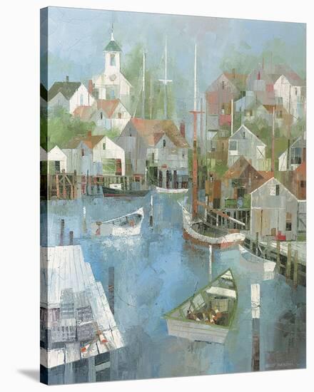 Cape Harbor-Albert Swayhoover-Stretched Canvas