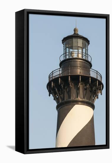 Cape Hatteras Light Station, Hatteras Island, Outer Banks, North Carolina-Michael DeFreitas-Framed Stretched Canvas