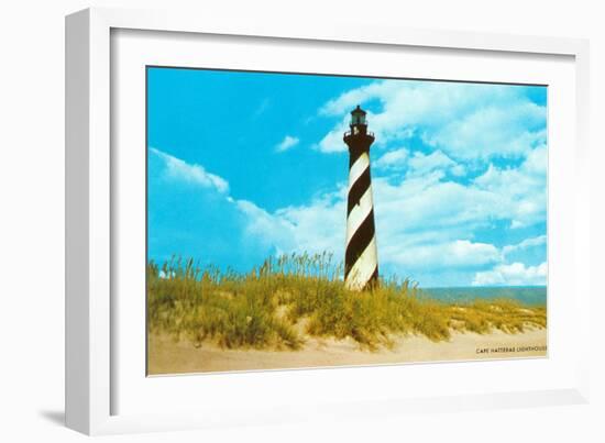 Cape Hatteras Lighthouse, North Carolina-null-Framed Art Print