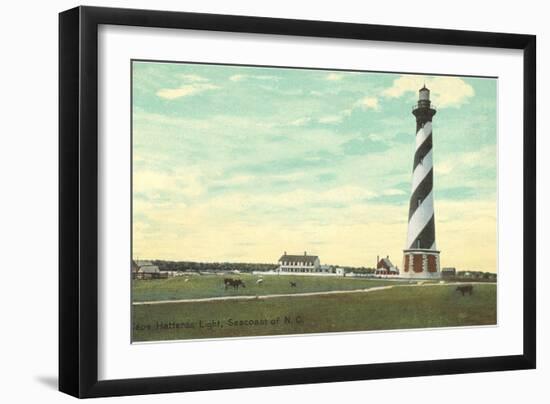 Cape Hatteras Lighthouse, North Carolina-null-Framed Art Print