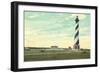 Cape Hatteras Lighthouse, North Carolina-null-Framed Art Print