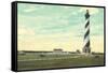 Cape Hatteras Lighthouse, North Carolina-null-Framed Stretched Canvas