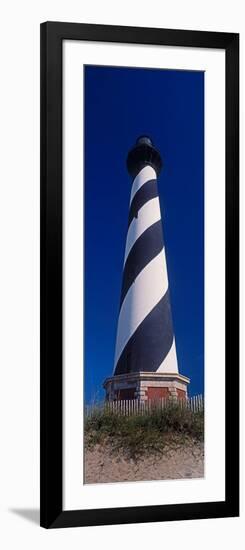 Cape Hatteras Lighthouse on the coast, Hatteras Island, Outer Banks, Buxton, North Carolina, USA-null-Framed Photographic Print