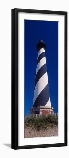 Cape Hatteras Lighthouse on the coast, Hatteras Island, Outer Banks, Buxton, North Carolina, USA-null-Framed Photographic Print