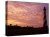 Cape Hatteras Lighthouse, Outer Banks, North Carolina, USA-Michael DeFreitas-Stretched Canvas