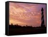 Cape Hatteras Lighthouse, Outer Banks, North Carolina, USA-Michael DeFreitas-Framed Stretched Canvas