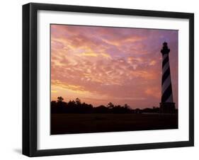 Cape Hatteras Lighthouse, Outer Banks, North Carolina, USA-Michael DeFreitas-Framed Photographic Print