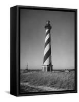 Cape Hatteras Lighthouse-Eliot Elisofon-Framed Stretched Canvas