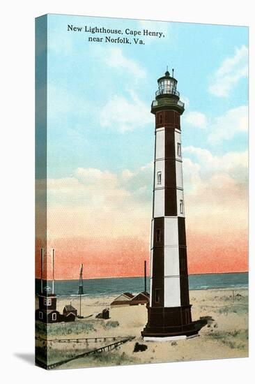 Cape Henry Lighthouse-null-Stretched Canvas