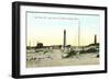 Cape Henry Lighthouses-null-Framed Art Print