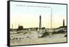 Cape Henry Lighthouses-null-Framed Stretched Canvas