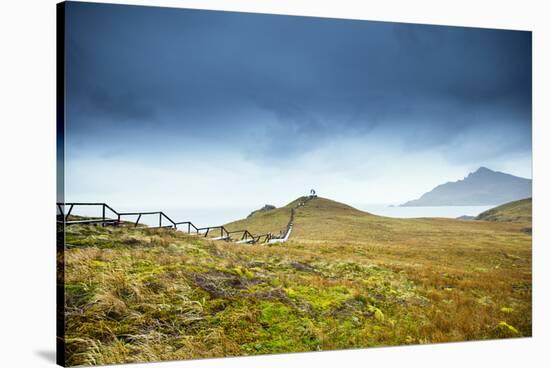 Cape Horn at the far southern end of South America, in the islands of Cape Horn National Park, Pata-Alex Robinson-Stretched Canvas