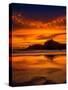 Cape Kiwanda Sunset On The Beach-Steven Maxx-Stretched Canvas