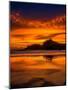 Cape Kiwanda Sunset On The Beach-Steven Maxx-Mounted Photographic Print
