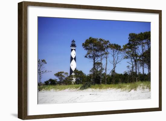 Cape Lookout Light III-Alan Hausenflock-Framed Photographic Print