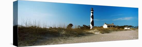 Cape Lookout Lighthouse, Outer Banks, North Carolina, Usa-null-Stretched Canvas