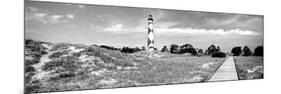 Cape Lookout Lighthouse, Outer Banks, North Carolina, USA-null-Mounted Photographic Print