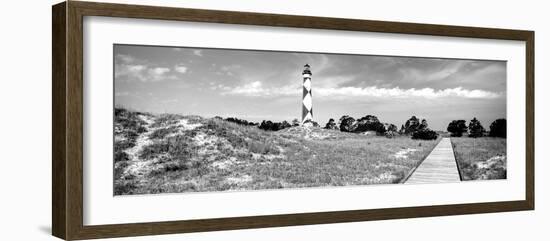 Cape Lookout Lighthouse, Outer Banks, North Carolina, USA-null-Framed Photographic Print