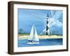 Cape Lookout-Gregory Gorham-Framed Art Print