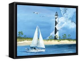Cape Lookout-Gregory Gorham-Framed Stretched Canvas