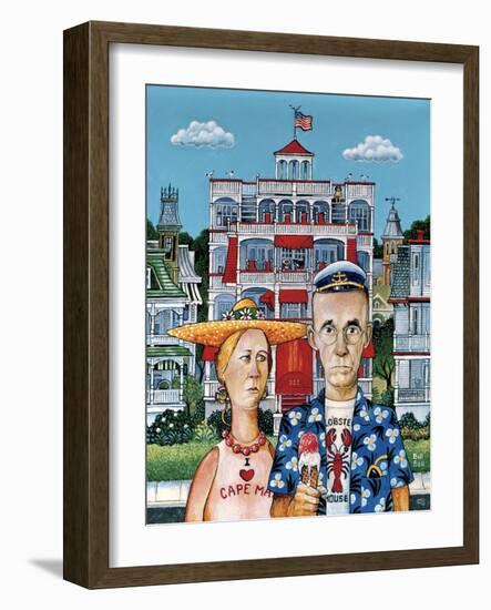 Cape May Gothic-Bill Bell-Framed Giclee Print