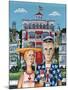 Cape May Gothic-Bill Bell-Mounted Giclee Print