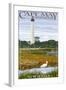 Cape May Lighthouse - New Jersey Shore-Lantern Press-Framed Art Print