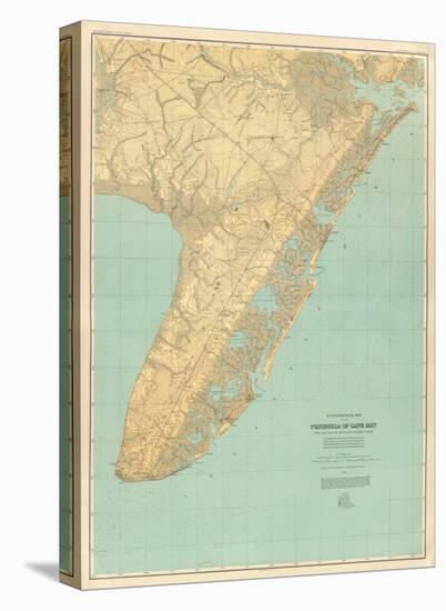 Cape May, New Jersey, c.1888-null-Stretched Canvas