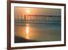 Cape May, New Jersey, USA, morning, pier, sunrise-Sheila Haddad-Framed Premium Photographic Print