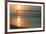 Cape May, New Jersey, USA, morning, pier, sunrise-Sheila Haddad-Framed Premium Photographic Print