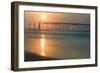 Cape May, New Jersey, USA, morning, pier, sunrise-Sheila Haddad-Framed Photographic Print