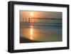 Cape May, New Jersey, USA, morning, pier, sunrise-Sheila Haddad-Framed Photographic Print