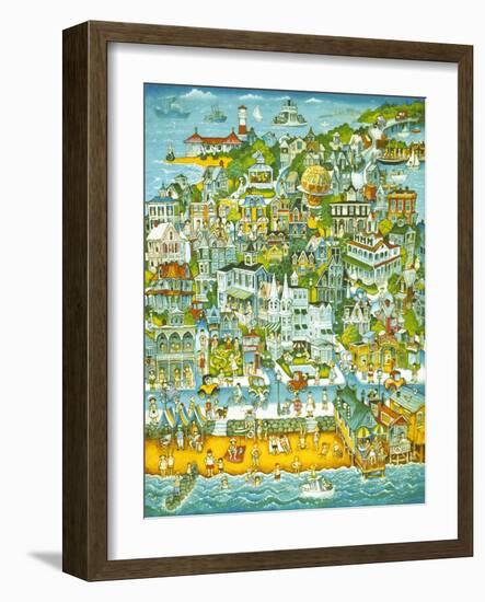 Cape May Summer-Bill Bell-Framed Giclee Print