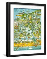 Cape May Summer-Bill Bell-Framed Giclee Print