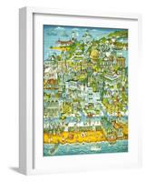 Cape May Summer-Bill Bell-Framed Giclee Print