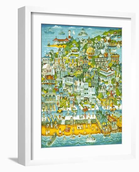 Cape May Summer-Bill Bell-Framed Giclee Print