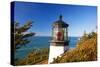 Cape Meares Lighthouse, from Cape Meares, Oregon, USA-Craig Tuttle-Stretched Canvas