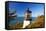 Cape Meares Lighthouse, from Cape Meares, Oregon, USA-Craig Tuttle-Framed Stretched Canvas