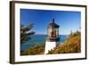 Cape Meares Lighthouse, from Cape Meares, Oregon, USA-Craig Tuttle-Framed Photographic Print