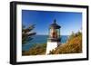 Cape Meares Lighthouse, from Cape Meares, Oregon, USA-Craig Tuttle-Framed Photographic Print