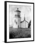 Cape Meares Lighthouse, Oregon No.2-Lantern Press-Framed Art Print