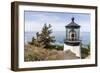 Cape Meares, Oregon, USA. Cape Meares lighthouse on the Oregon coast.-Emily Wilson-Framed Photographic Print