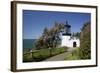 Cape Meares State Viewpoint, Cape Meares Lighthouse, Oregon, USA-Jamie & Judy Wild-Framed Photographic Print