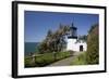 Cape Meares State Viewpoint, Cape Meares Lighthouse, Oregon, USA-Jamie & Judy Wild-Framed Photographic Print