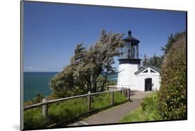 Cape Meares State Viewpoint, Cape Meares Lighthouse, Oregon, USA-Jamie & Judy Wild-Mounted Photographic Print